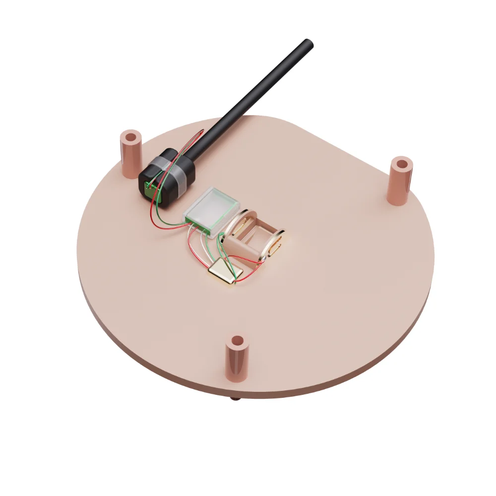 Jinghao Customized Blank Beige Color Programmable Digital ITE CIC IIC Faceplate Hearing Aids Parts Faceplates Kits