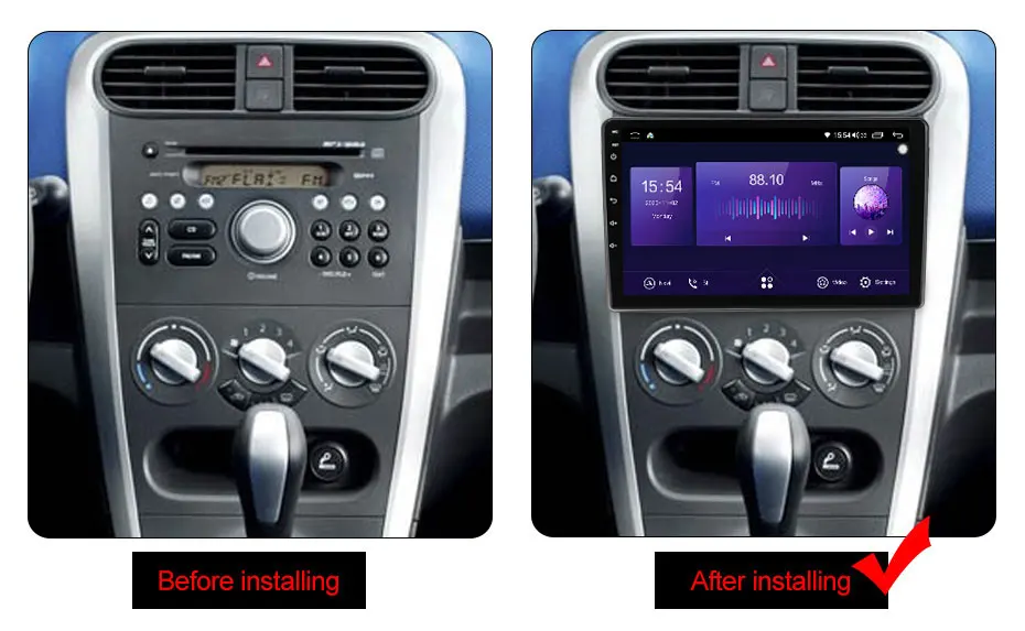 NaviFly 7862C Android 8Core 6 128G Car DVD  Player for Opel Agila Suzuki Splash Ritz RDS Radio Stereo SWC GPS WIFI IPS DSP