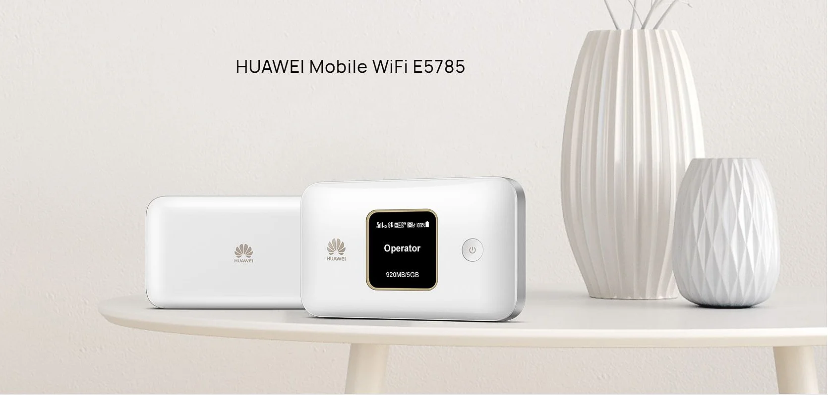 新品 HUAWEI Mobile WiFi E5785 ホワイト02 HUAWEI Mobile WiFi E5785, White (E5785-320A) - The source
