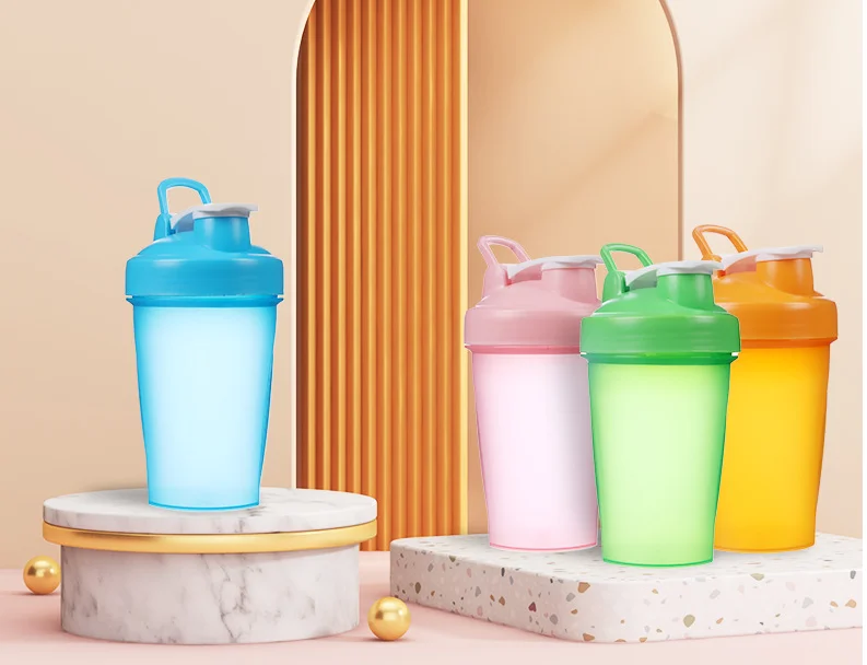 Wholesale 600ml Shaker Cup Personalized Custom Logo Protein Sport