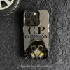 IMD-Obsidian หน้ากากสีดำสำหรับผู้ชายที่มีสีสันเงิน