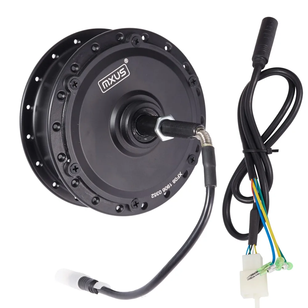 Комплект для электровелосипеда MXUS XF15F XF15R XF07 XF08, 36 В 48 В 350 Вт 500 Вт