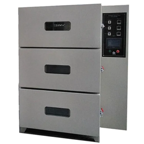 Large Floor-Stand Industrial Three-Layer Programmable Vacuum Drying Oven with Three Separate Controller  For Various Materials