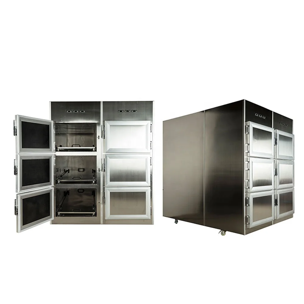 6 rooms body morgue freezer dead body mortuary refrigerator mortuary freezer