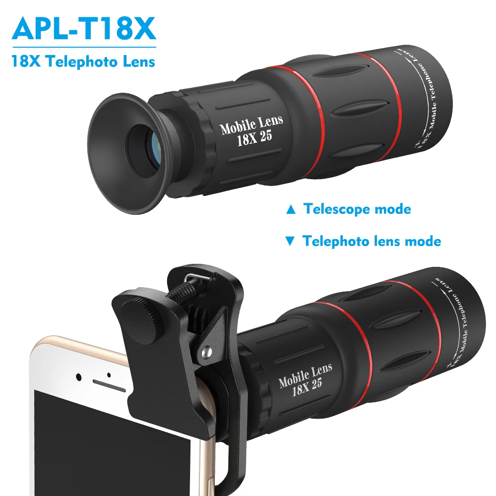 APEXEL 18X Zoom Telephoto Lens Enhance Your Mobile Photography