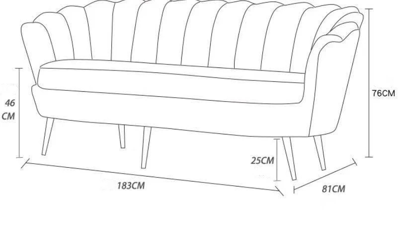 Muebles De Sala L Shaped Sofa Furniture Light Blue Chair Living Room