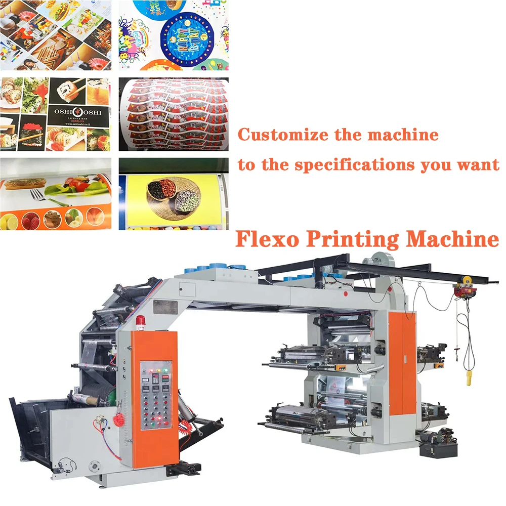 2 Colors Flexographic Printing Machine