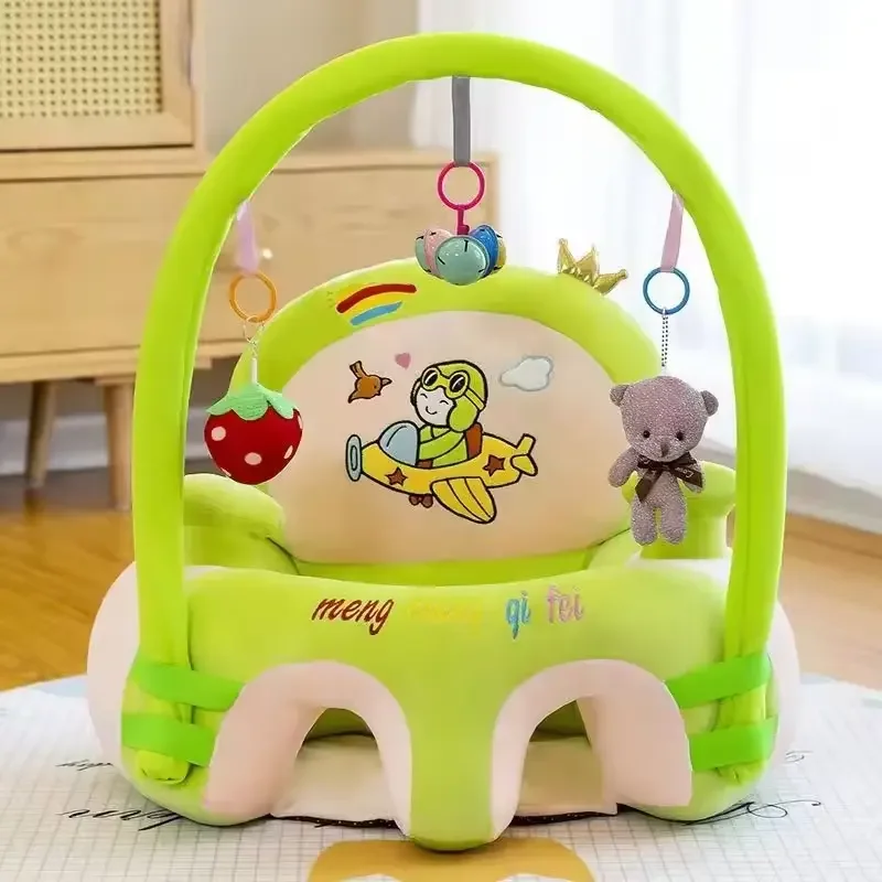 Baby Support Seat Sofa Cartoon Infant Sofa Cute Learning Sitting Chairs  Baby Sit up Chair Baby Bouncer Infants Floor Seats