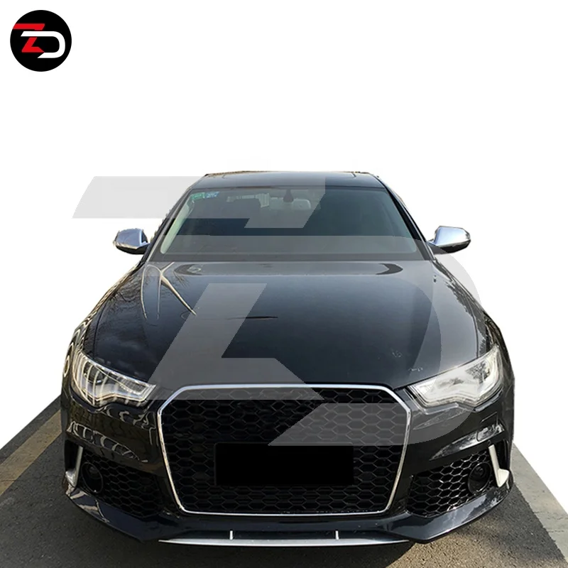 diakritisk Perfervid pendul Source Factory Price RS6 Style Body Kit with Front Bumper Front Grill Rear  Lip Exhaust Pipe for Audi A6 S6 C7 2012-2016 High Quality ZD on  m.alibaba.com