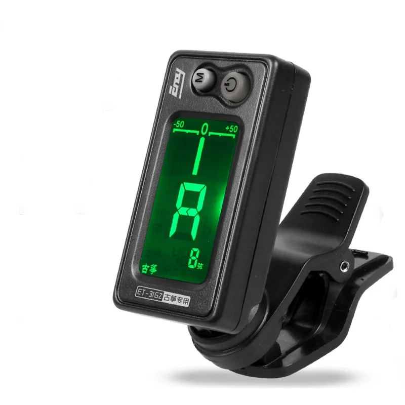 Digital Tuner Chinese Zither Tuner Mini Portable Multi-function Electric Tuner Universal Accessory