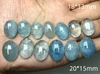 Pietra 15*20mm Semplice Set Ciondolo in Argento