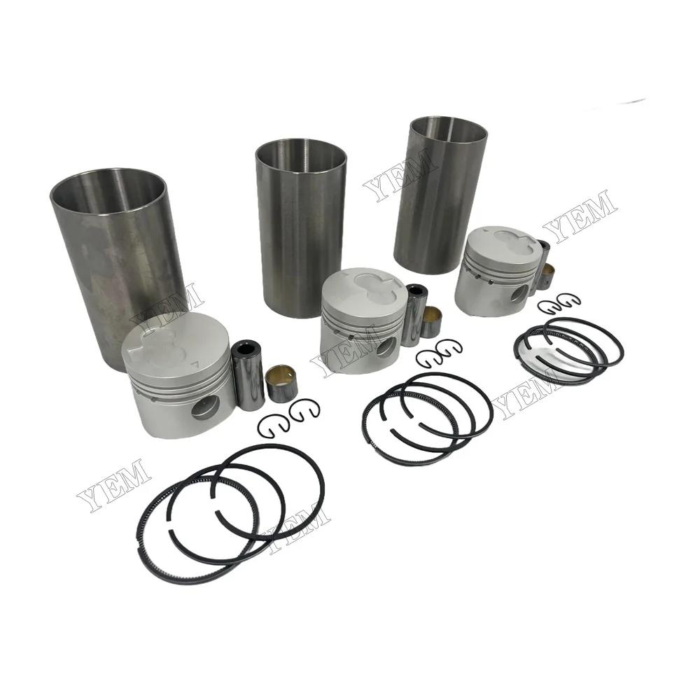 Cylinder Liner Kit Fit for Mitsubishi K3H Engine 5