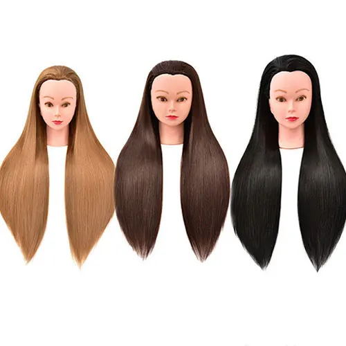 Wig head model hair model head realistic hair head model