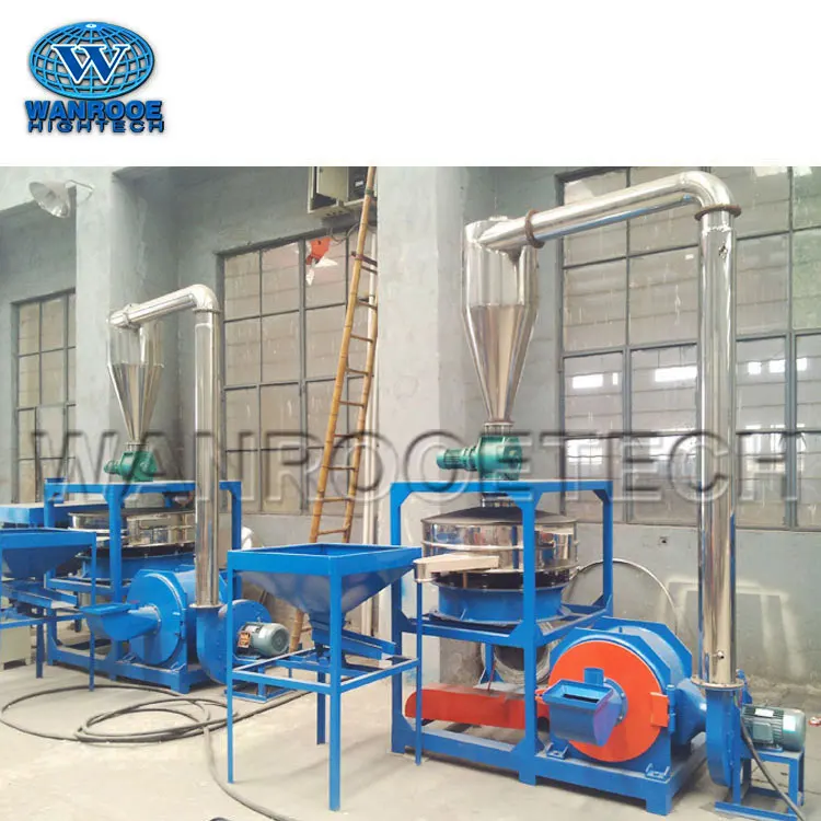 Waste PCB Board Electronics Circuit Board Metal Powder Pulverizer Machine