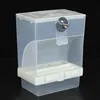 White-450g Single-Compartment Screw-Mounted All-Purpose Feeder