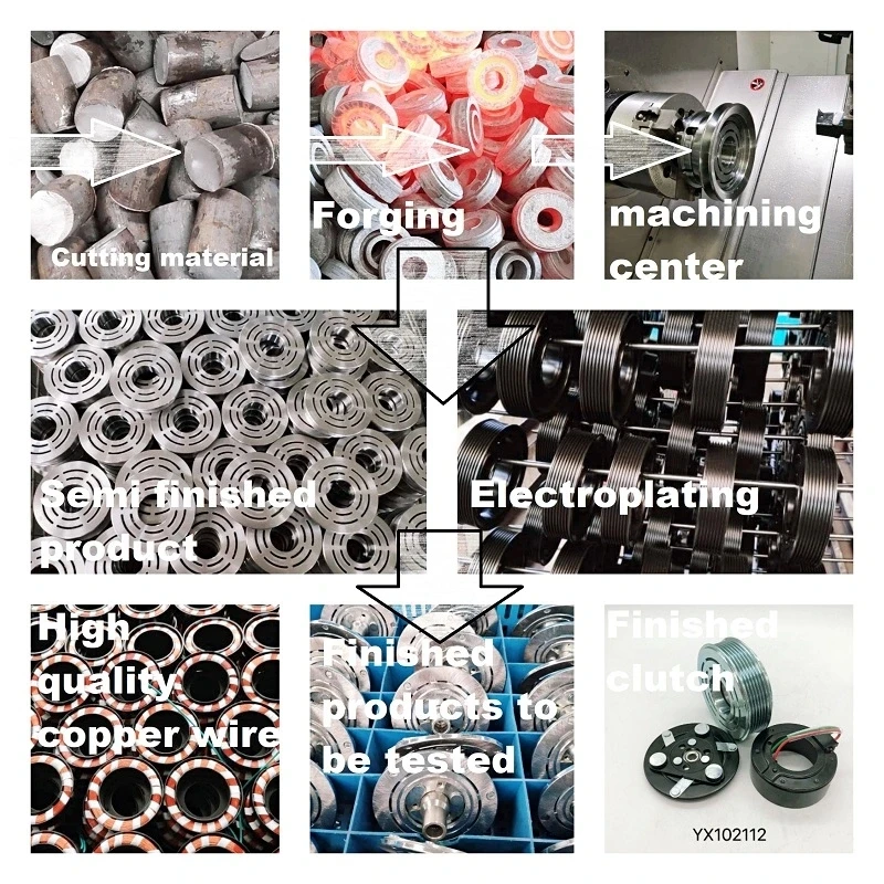 5PV 110MM Pulley 447100-7470 6904014 7SBU16C Compressor Magnetic Clutch for BMW X3