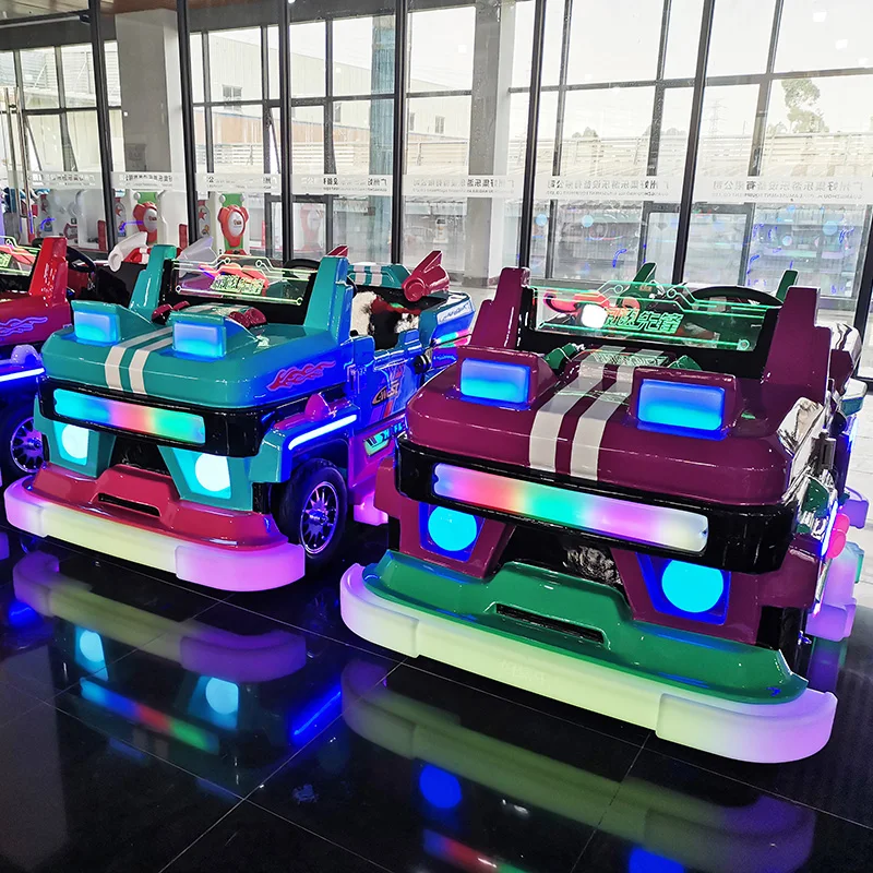 Haojile страстная поездка дуэт бампер автомобиля электрическая мега-колесная пара игровая площадка для детей в торговых центрах и площадях
