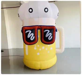Giant Advertising Balloons inflatable can inflatable beer bottle cup for event decoration