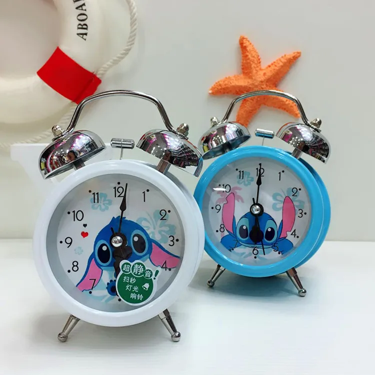 stitch twist waterproof kids alarm clock