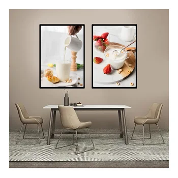 A1A2 A3 A4 Size Slim LED Light box Wall mounted Acrylic Menu Poster Advertising Light Box For Restaurant Hotel