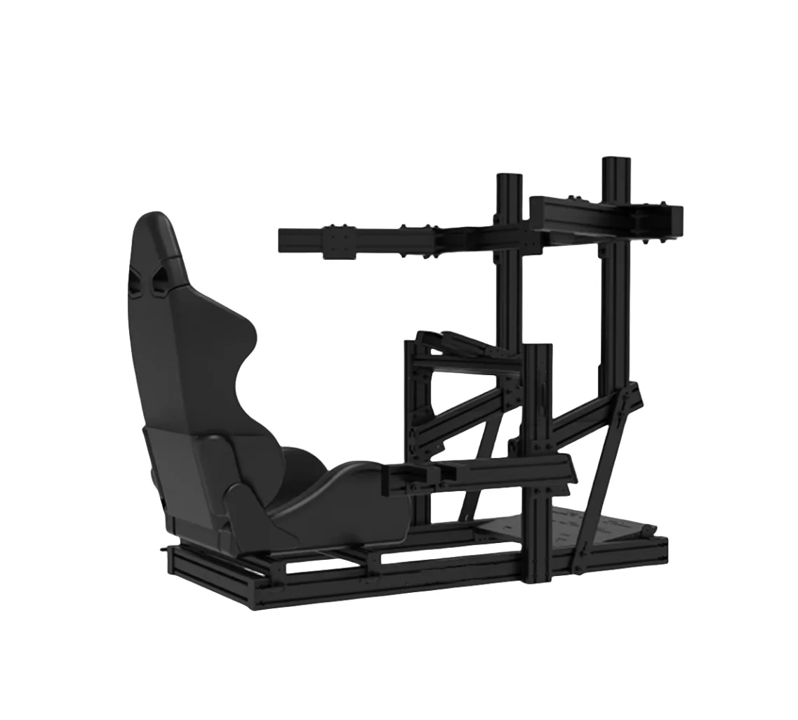 Racing Setup Metal Rig Aluminium Profile 4080 Game DIY Direct Drive Racing Rig