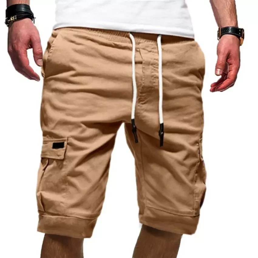 Wholesale Apparel stock Cargo Summer Shorts Jogger Solid Color Of Short Casual Comfortable Shorts Outdoor Shorts For Men281_voghion.com