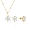 Gold snowflake