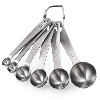 304 Stainless Steel Measuring Spoons Tools  Measuring Spoon Steel 1 8 -  9pcs 11pcs - Aliexpress