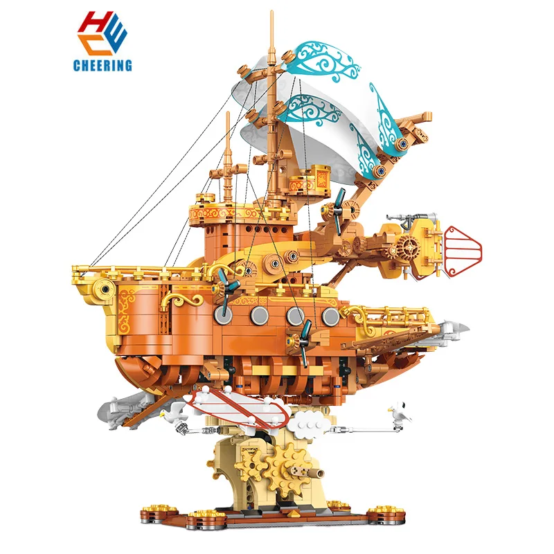 Jie Star JJ9176 - Customized Assembly Airship Series Toy