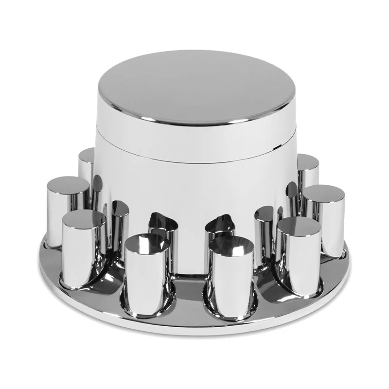 Factory Wheel Axle Covers Suits Lug Nut Covers for Semi Trucks Wheel Axle Cover Hub Caps for American Trucks 4