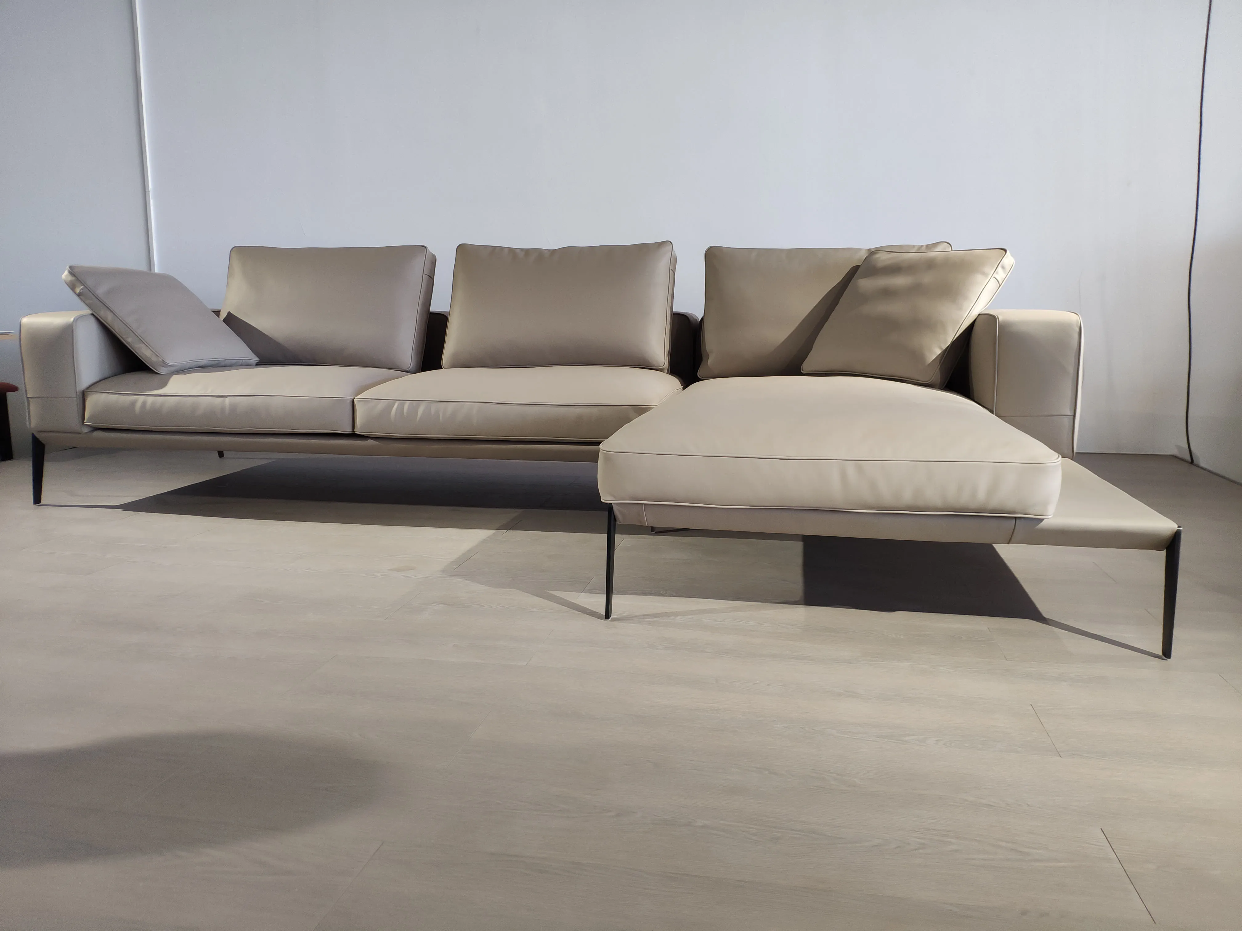 
 100% Высококачественная коровья кожа бренда Shann современный комплект диванов из натуральной кожи  