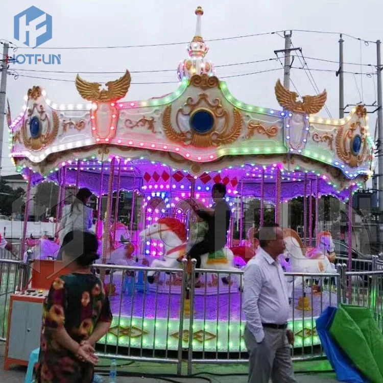 Manege Merry Go Round Carrousel Carnival Rides Amusement Park Rides Carousel Horse for Sale