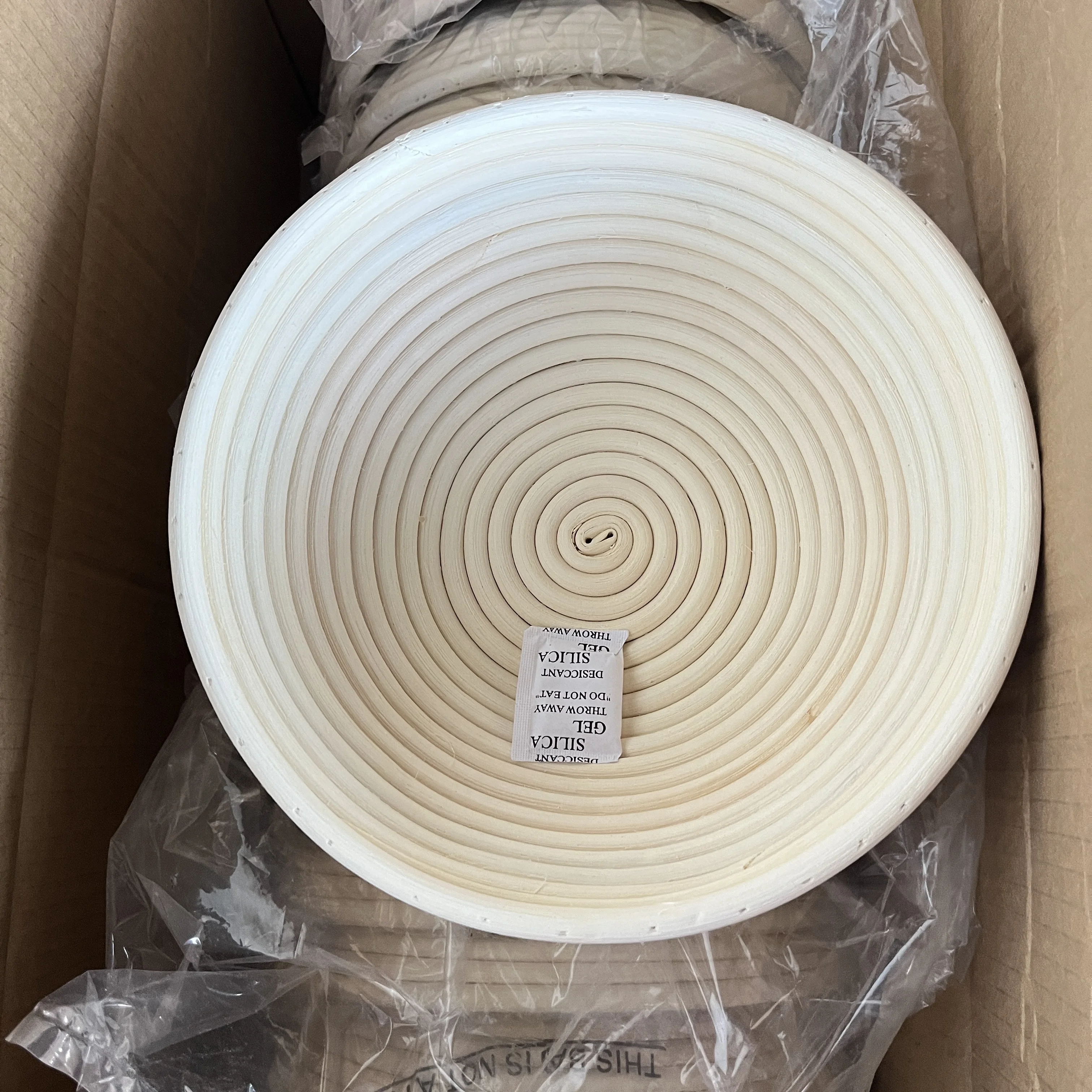 Natrlicher Rattan-Rundkorb Umweltfreundlicher Grkorb  Teig-Fermentationsbehlter fr Sauerteigbrot-Backen| Alibaba.com