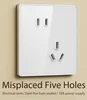Misaligned five holes