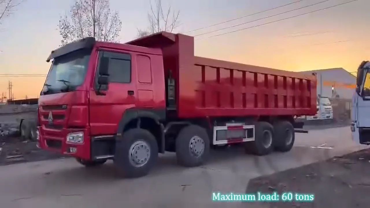 Sinotruk Howo 8x4 Dump Truck 12 Wheel Used Diesel Dump Tipper Truck