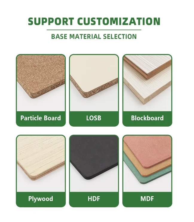 Hot Selling Waterproof Melamine Mdf Hdf Hmr Board/sheets Oem Odm Good