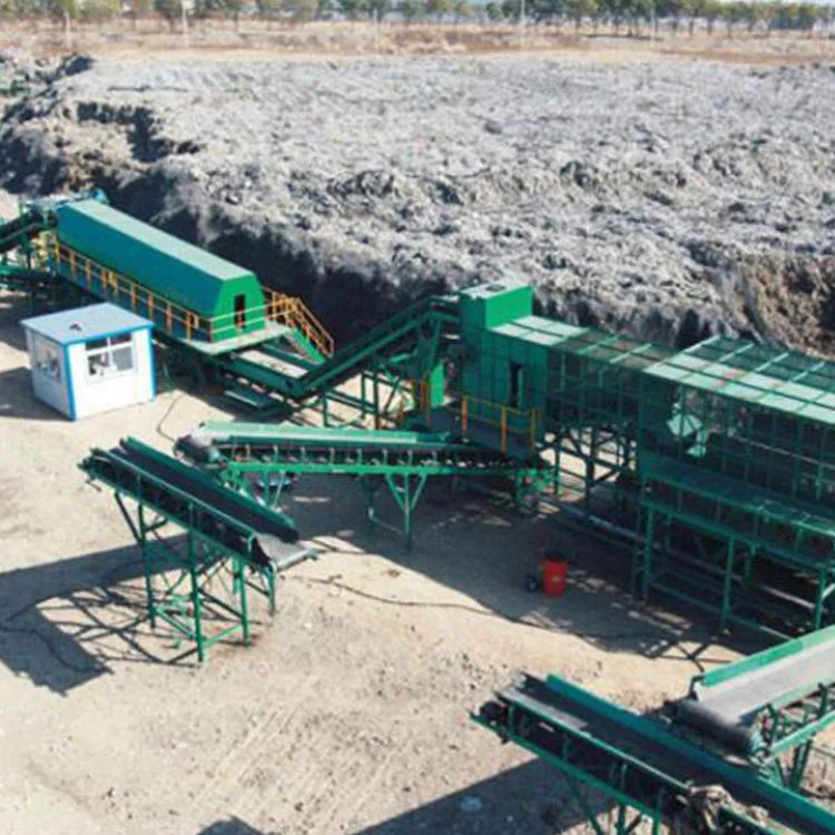 Система управления бытовым мусором, сортировочная машина для городских отходов