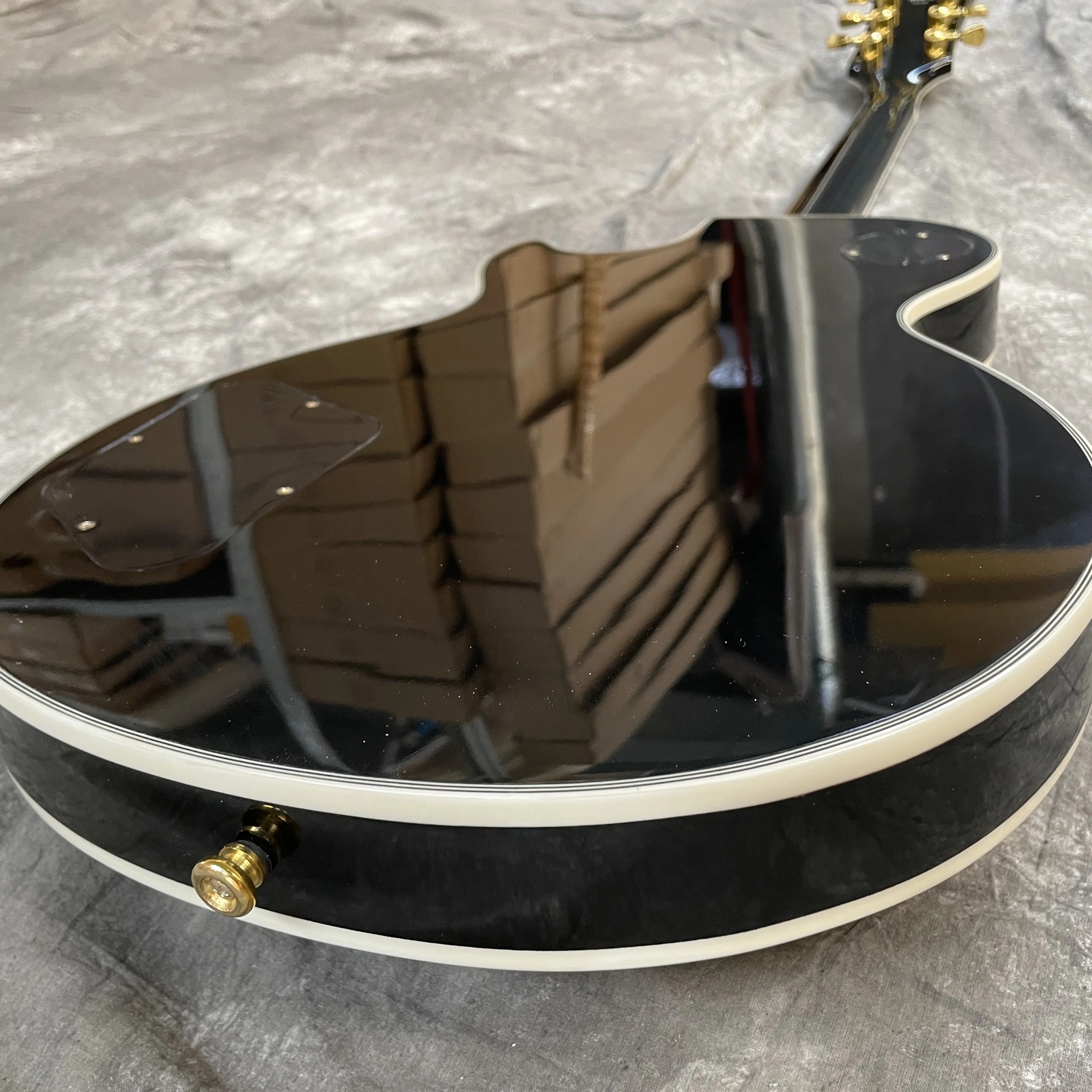 BLACK LP OEM Custom Guitar Electric High Quality Electric Guitars Made in China