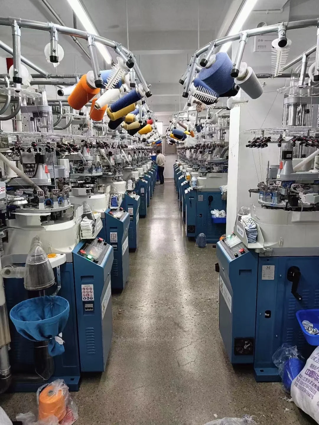 Wei Huan Socks Knitting Machine Automatic Computerized Hosiery Socks Making Knitting Machine Equipment