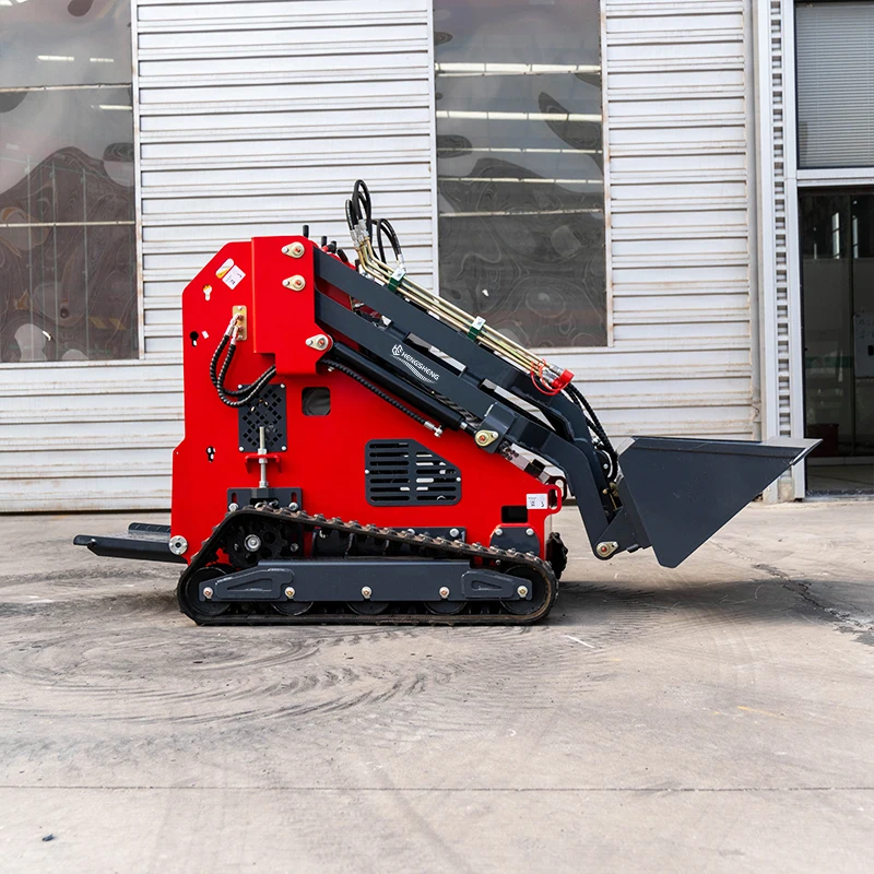 EU/EPA HS430 Crawler/wheel-type Skid Loader youpu Diesel Engine Bucket Capacity0.17m³ Disaster Relief Equipment Oneyear warranty