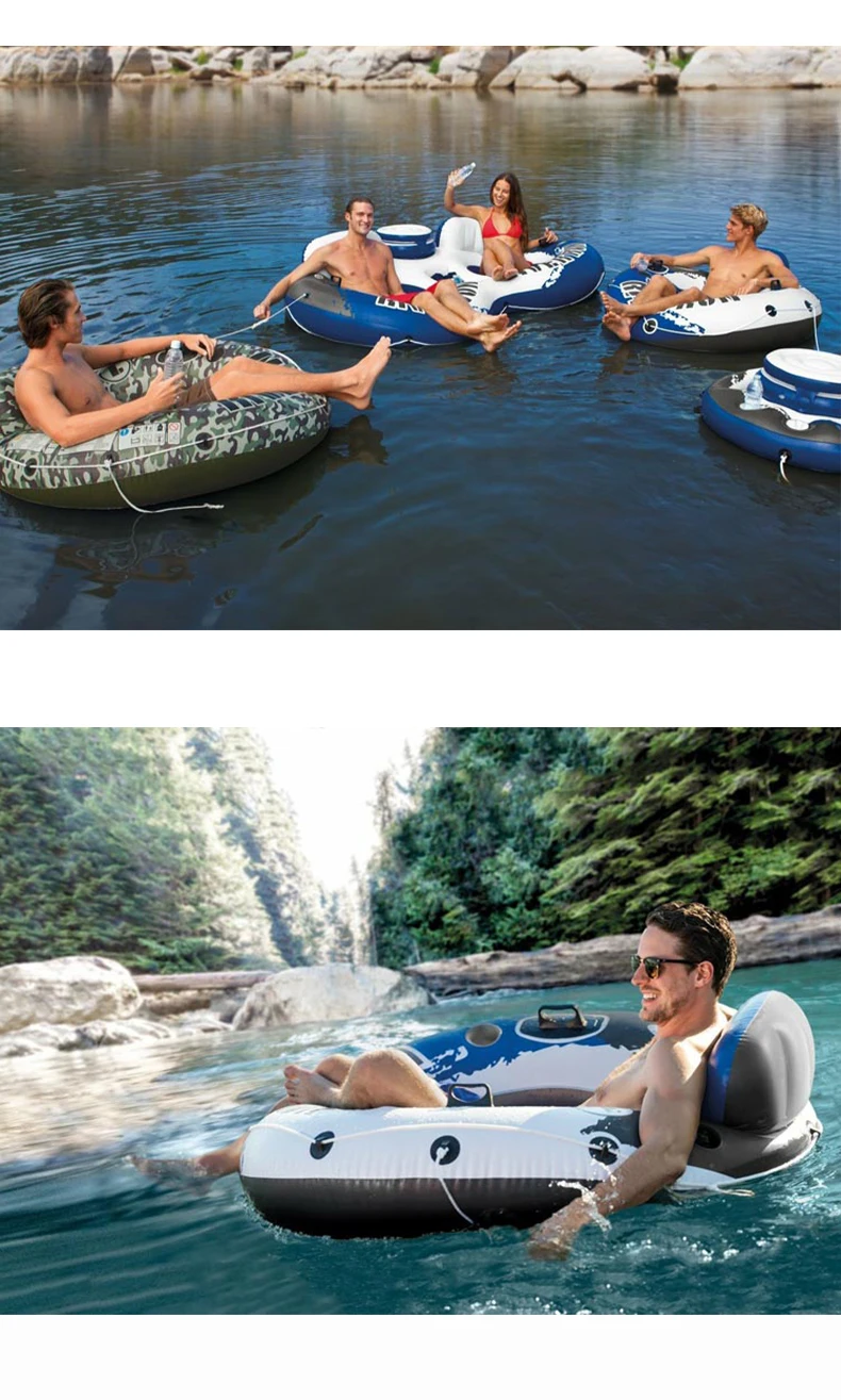 Wholesale Custom Summer River Swim Fun Inflatable River Run Tube