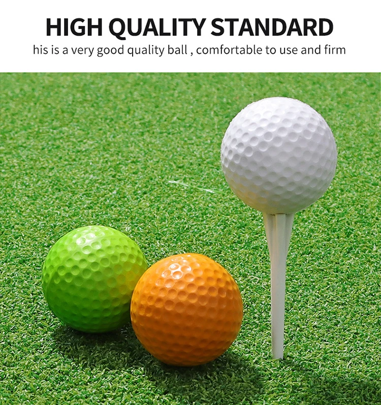 Wholesale Logo Custom Biodegradable Floating Mini Foam Blank Soft Pu Golf Range Balls