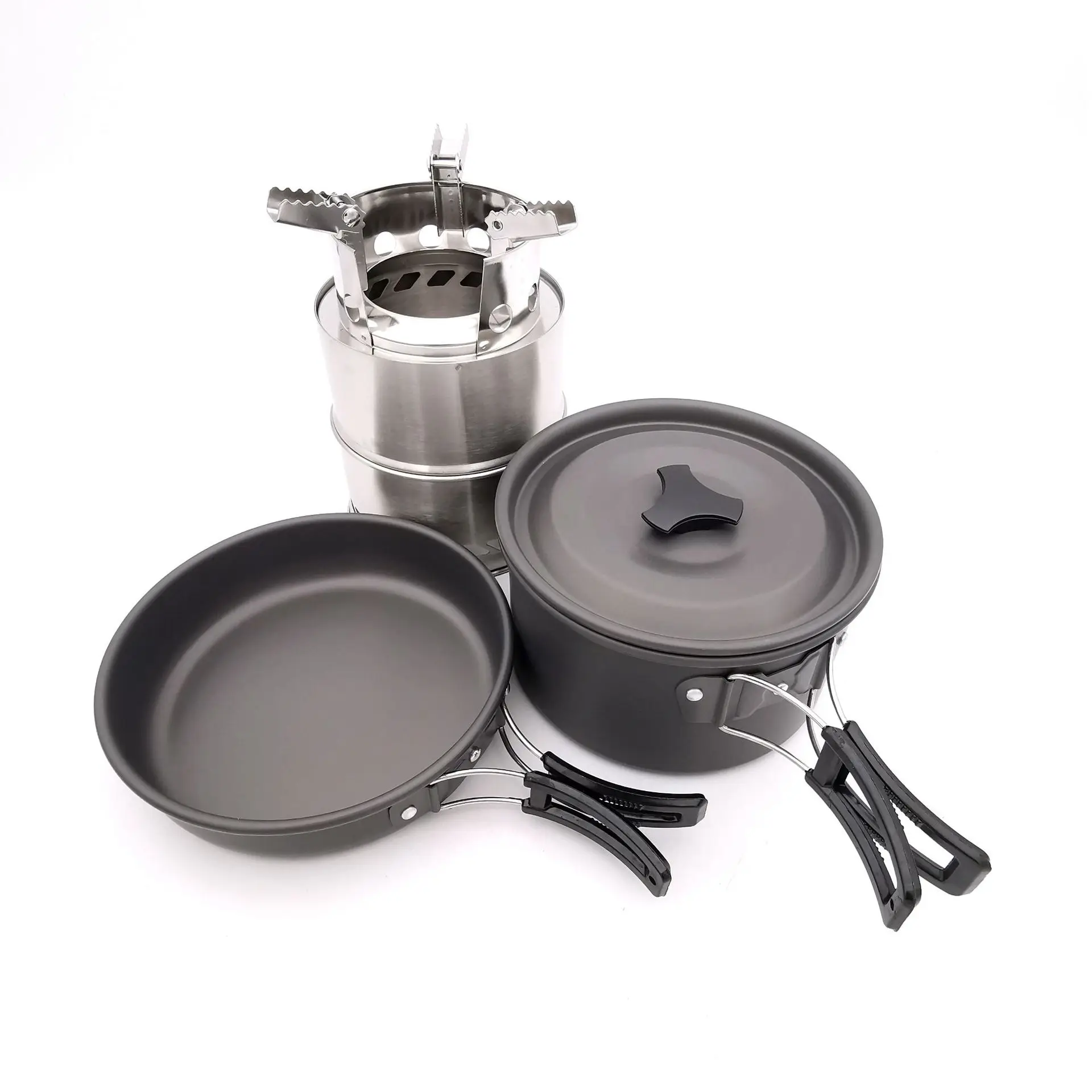 hiking stove and pot set