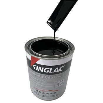 Quality Supplier Factory Direct Hot Sale High Quality 1K Ultra Black  Color Coating Car Refinish Paint .