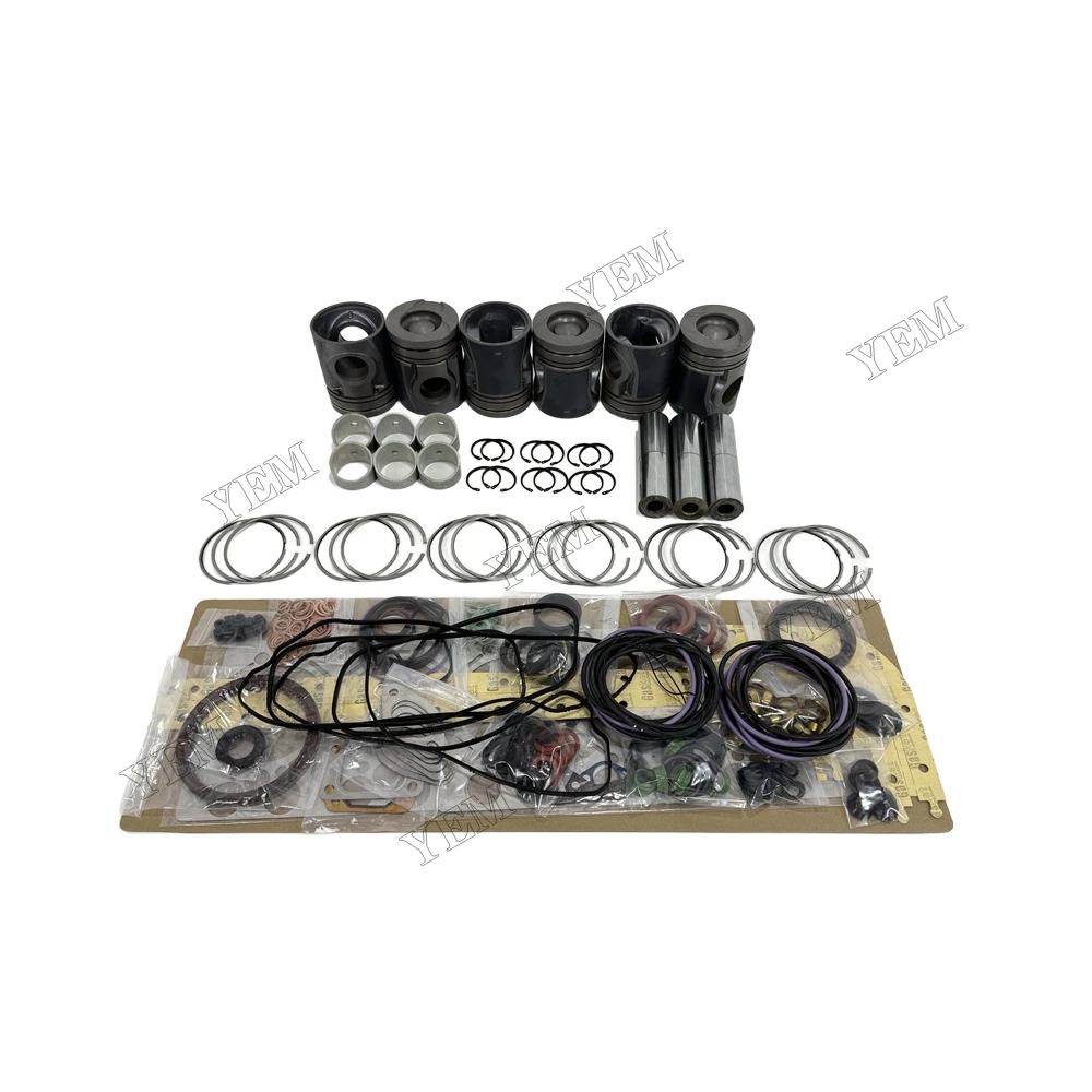 Piston And Piston Rings Assembly Overhaul Kit for Volvo TAD741GE OEM Engine Parts 6