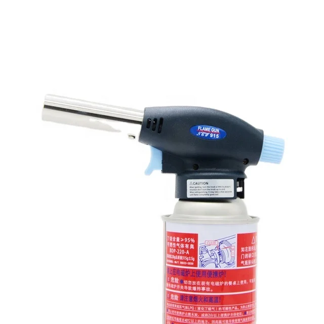 Горелка для приготовления пищи шеф-повара, газовая Бутановая горелка, пистолет-пламя для кемпинга, пьезоструйная зажигалка, уличная ветрозащитная