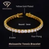 Yellow Gold Plated 5mm