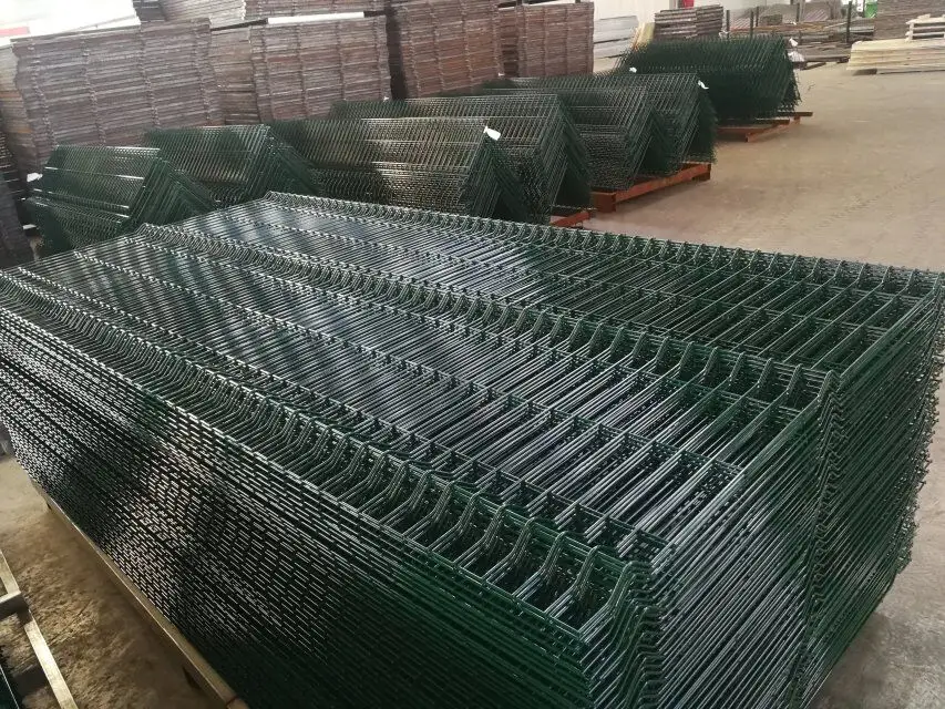 Industrial Fencing 3d Pvc Coated Galvanized Welded Wire Mesh Fence