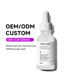 OEM ODM Organic Wholesale Brightening Pore Acne Marks Care Whitening Moisturizing Refining Niacinamide Smoothing Face Serum