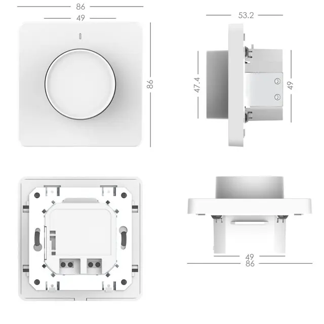 SONOFF NSPanel Pro Smart Home Control Panel 3.95-inch Full Touch Screen EU Wifi Zigbee Smart Thermostat Display Switch